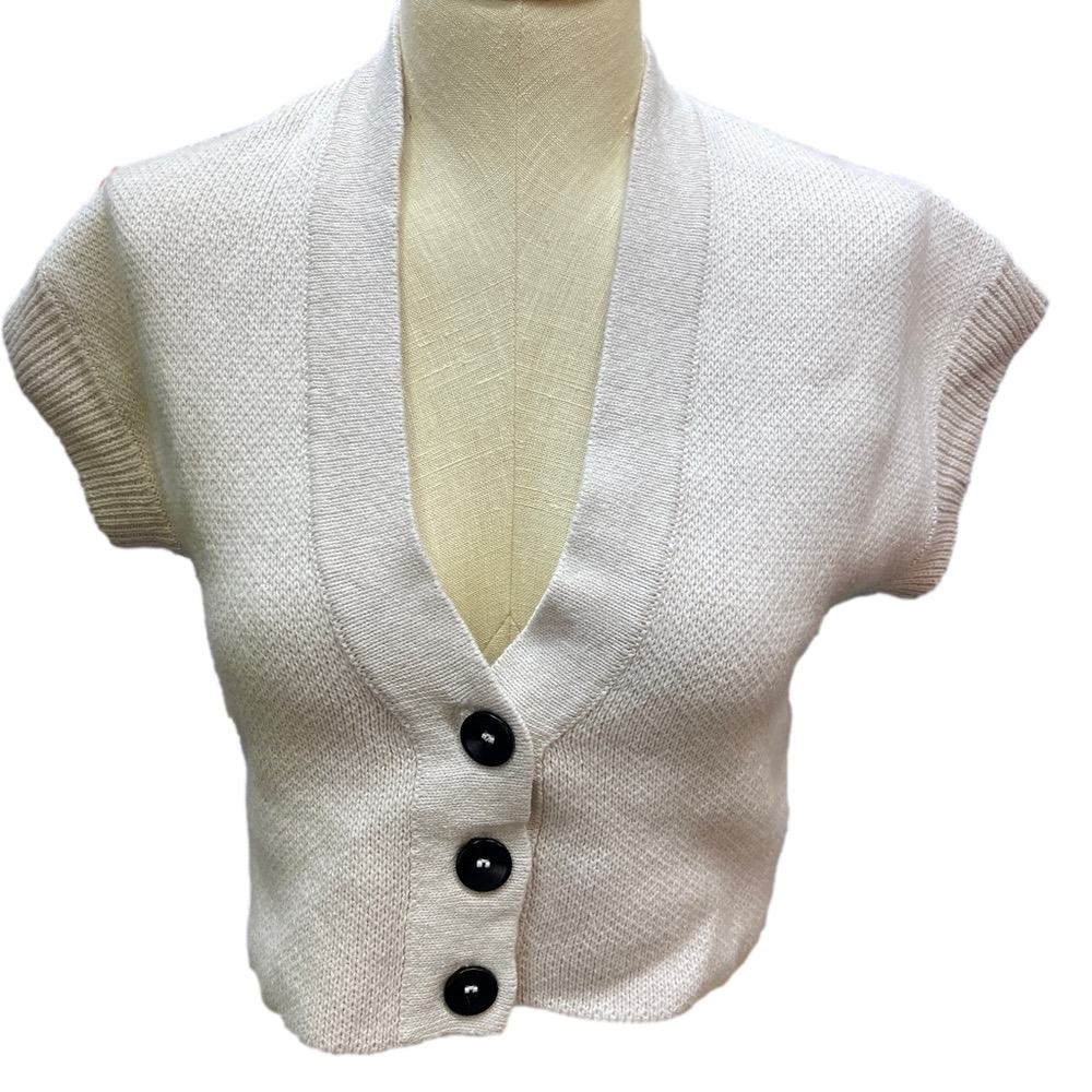 James Street Co Canvas Gia Sweater Extra Small